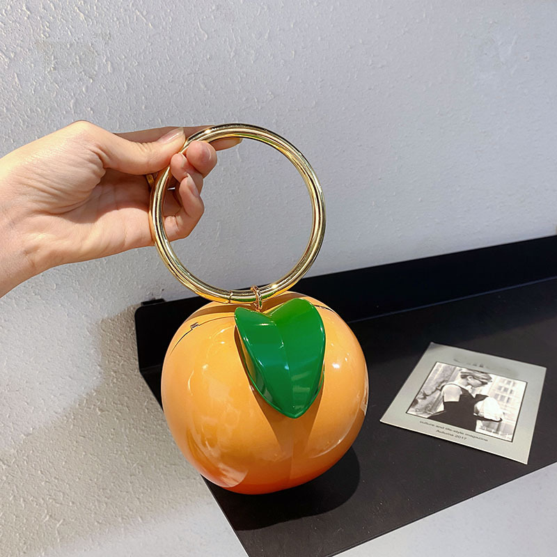 Luxury Bags Cute - New Yellow Peach Design Women Handbags