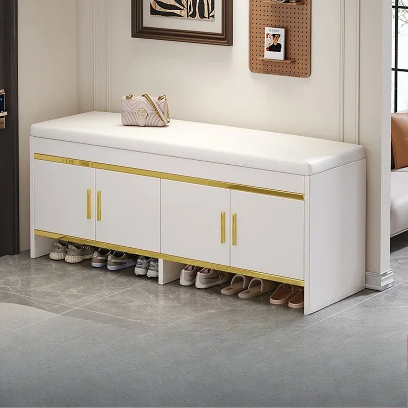 Luxury Bags Entry - shoe change stool household light luxury