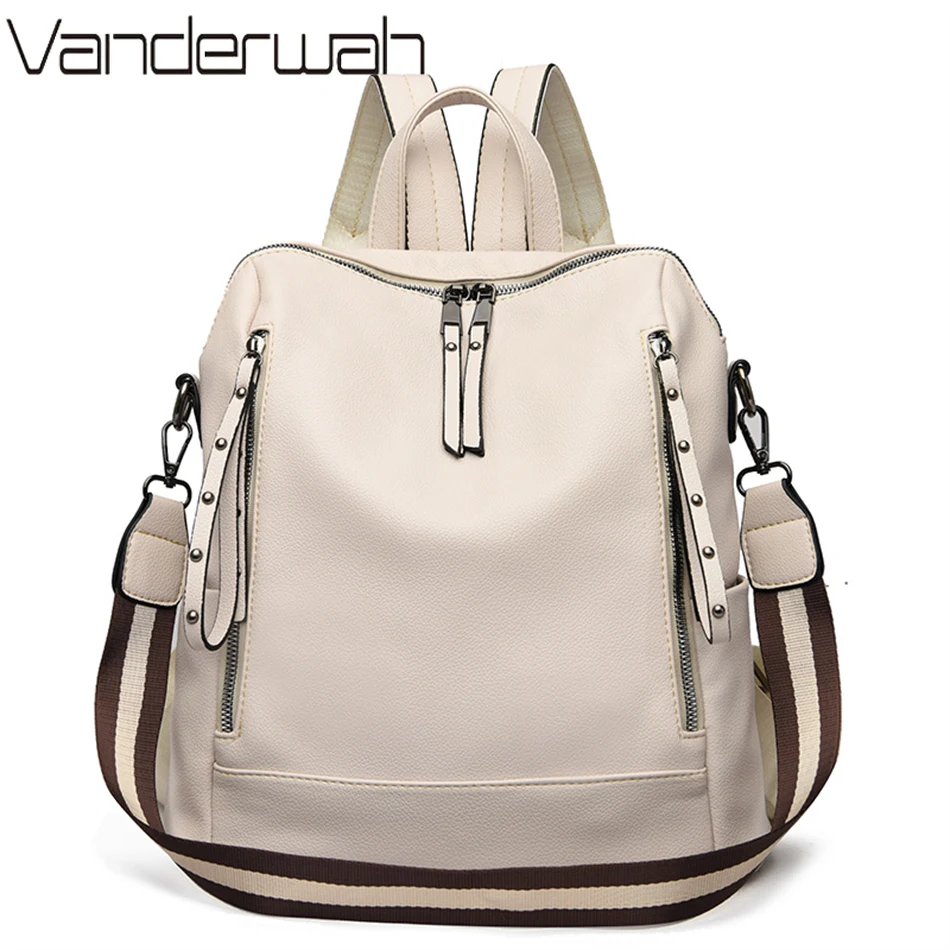Luxury Bags Store - Brand Luxury Backpacks Soft Leather Waterproof