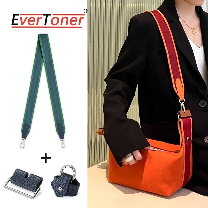 Belt Bag Leather Wide - EverToner Widening Woven Canva Wide Shoulder