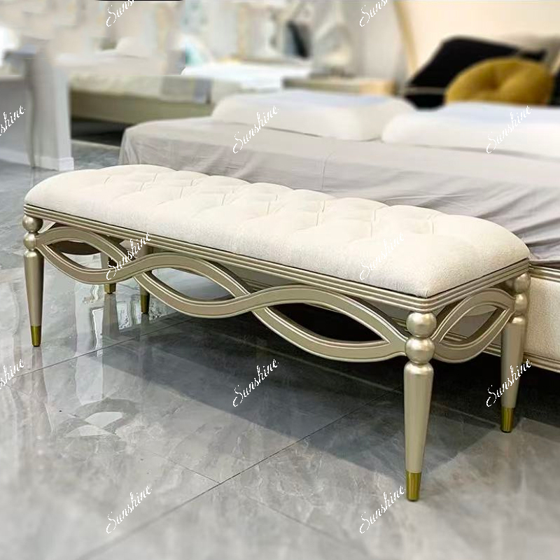 Luxury Bags Entry - American light luxury bedroom solid wood