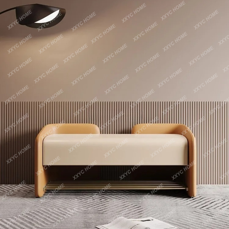 Luxury Bags Entry - XXLight luxury door shoe change stool