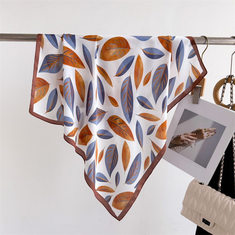 Luxury Bags Store - Luxury Brand Print 70cm Square Scarves