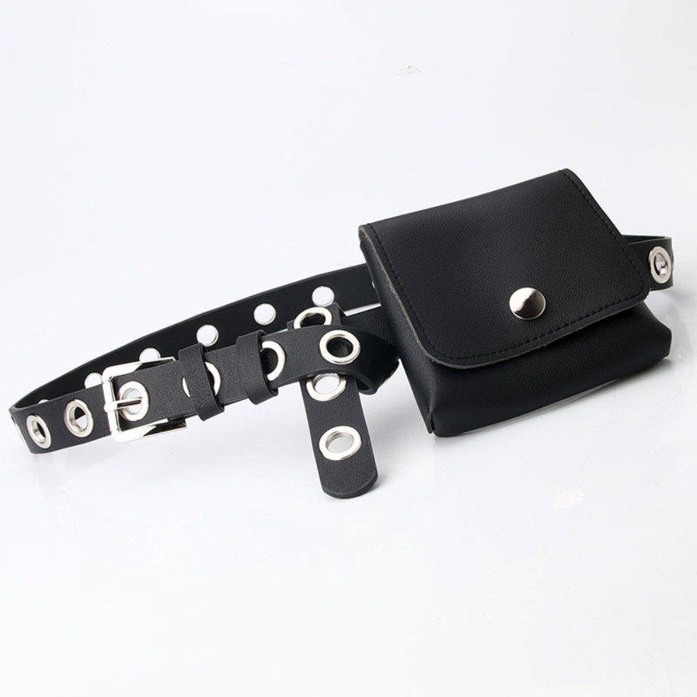 Belt Bag Leather Wide - Gifts PU Leather Women Waist Bag