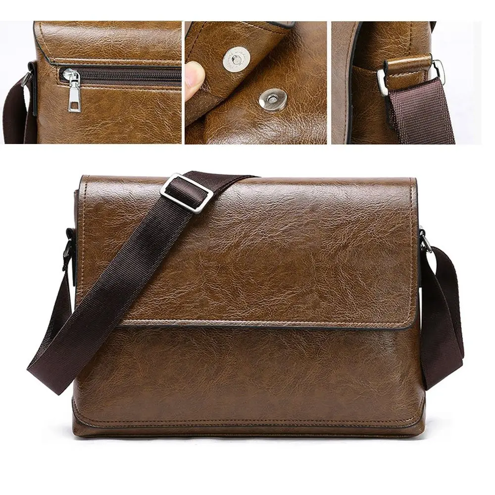 Luxury PU Leather Crossbody Ba - Luxury Bags For Men recension och pris