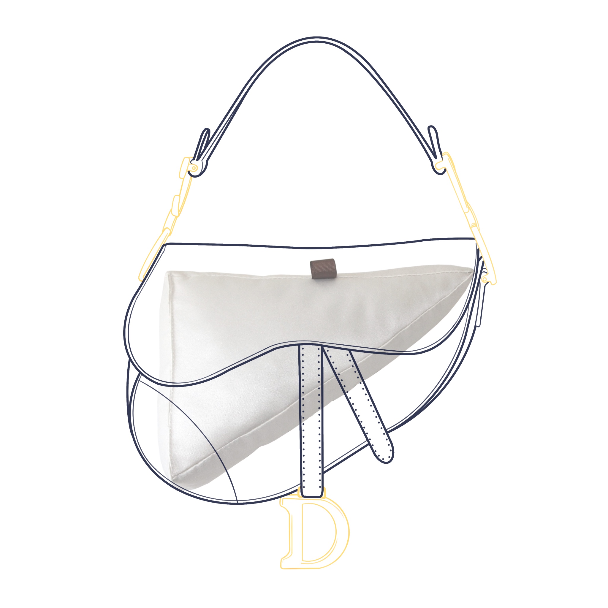 Fit For Saddle Bag Luxury Hand - Luxury Bags Dior recension och pris