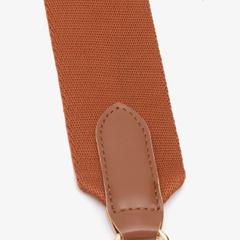 Solid Color Bag Strap Designer - Belt Bag Leather Wide recension och pris