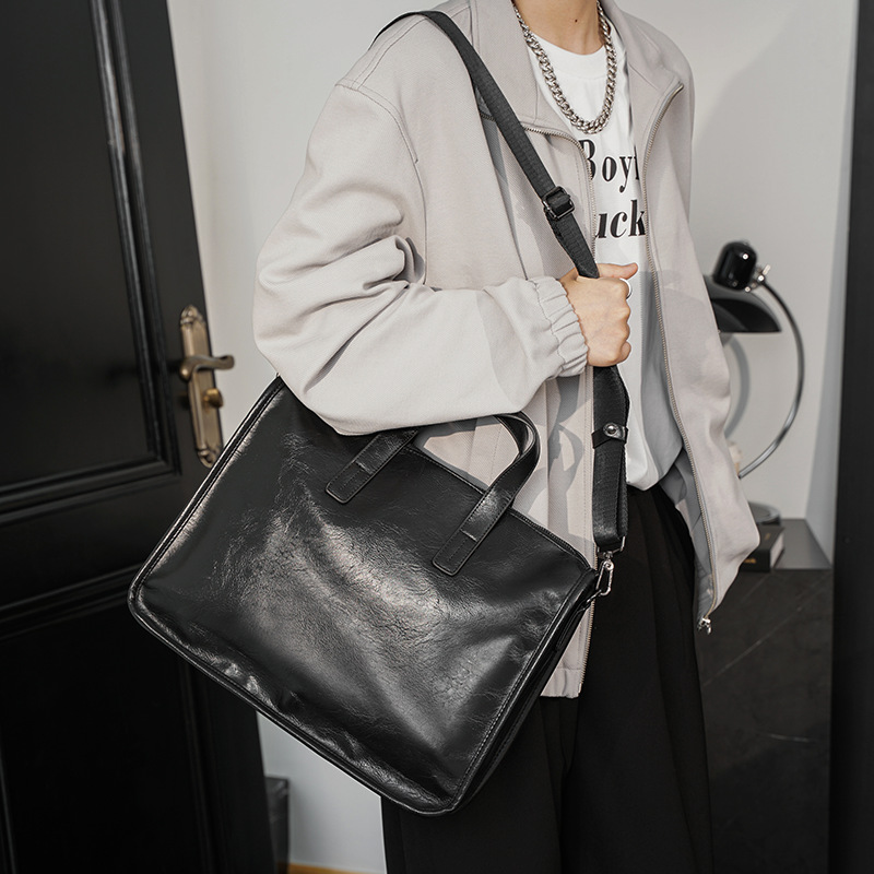 Casual Business Men's Handbag  - Luxury Bags For Men recension och pris
