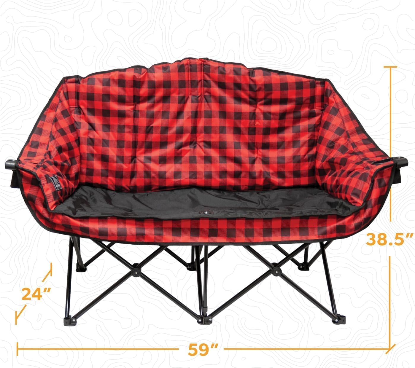 Double Camping Chair With Carr - Luxury Bags Youtube recension och pris