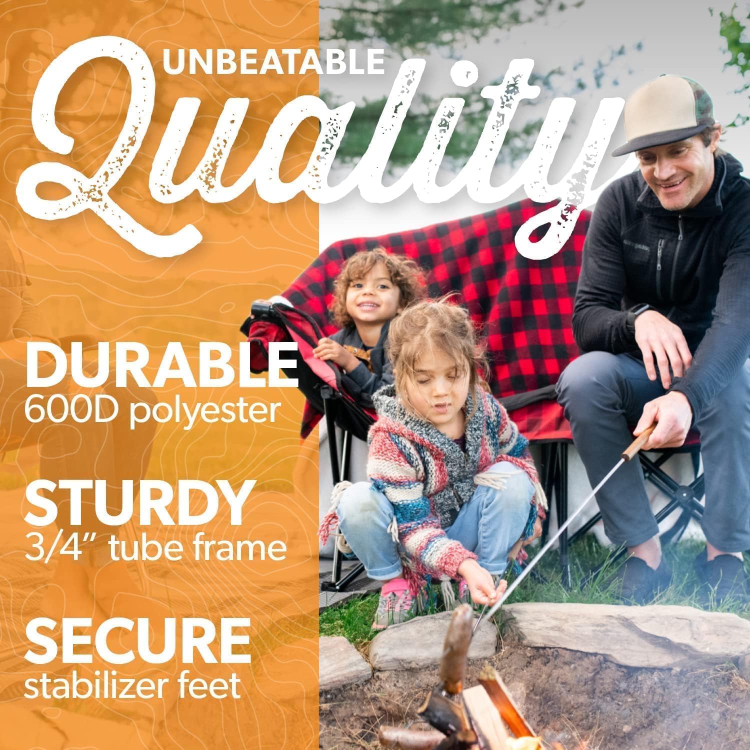 Double Camping Chair With Carr - Luxury Bags Youtube recension och pris