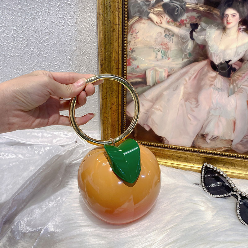 New Yellow Peach Design Women  - Luxury Bags Cute recension och pris