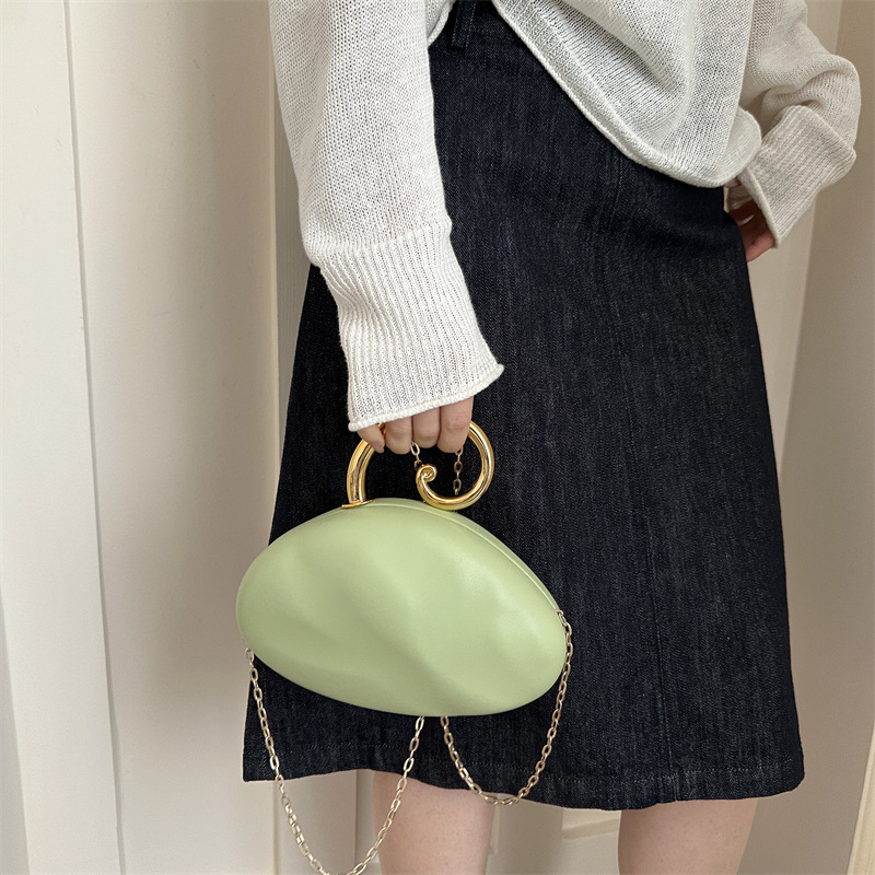 Luxury Curved Pebble Shape Min - Luxury Bags Cute recension och pris