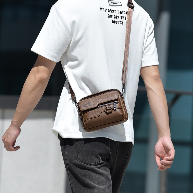 Luxury Kangaroo Brand Messenge - Luxury Bags For Men recension och pris