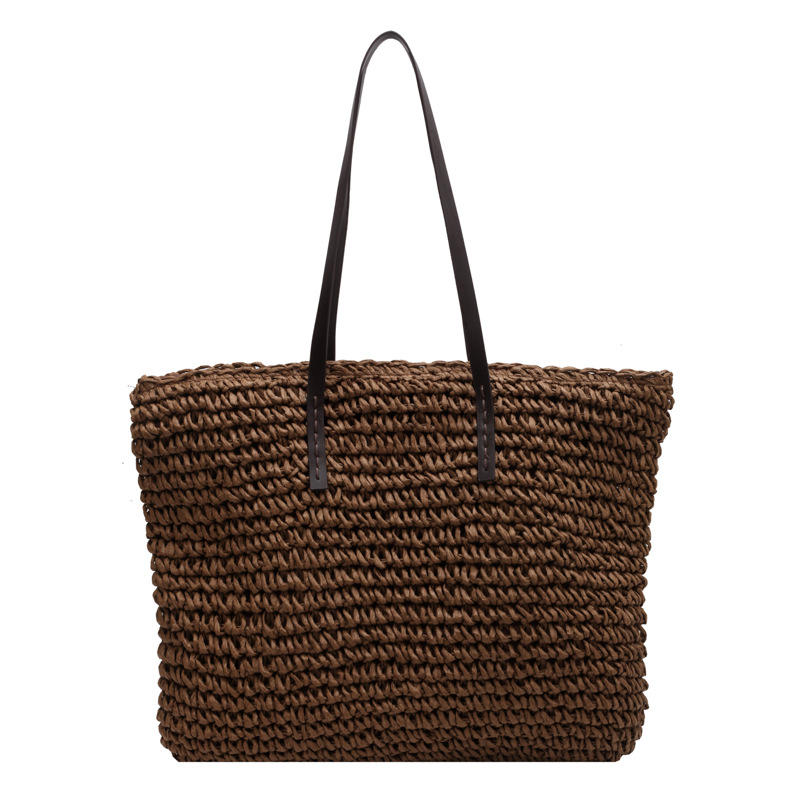 Straw Woven Tote Bags Casual L - Luxury Bags Store recension och pris