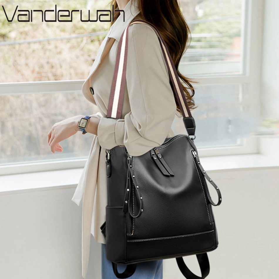 Brand Luxury Backpacks Soft Le - Luxury Bags Store recension och pris