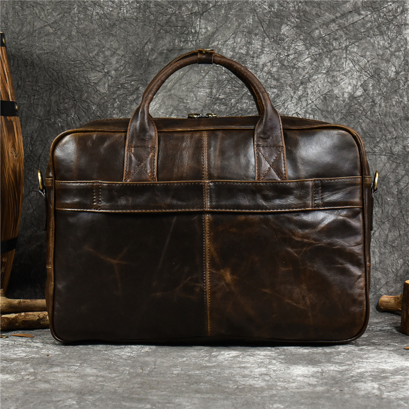 Luxury Genuine Leather Handbag - Luxury Bags For Men recension och pris
