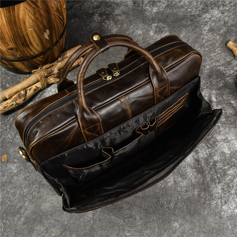 Luxury Genuine Leather Handbag - Luxury Bags For Men recension och pris
