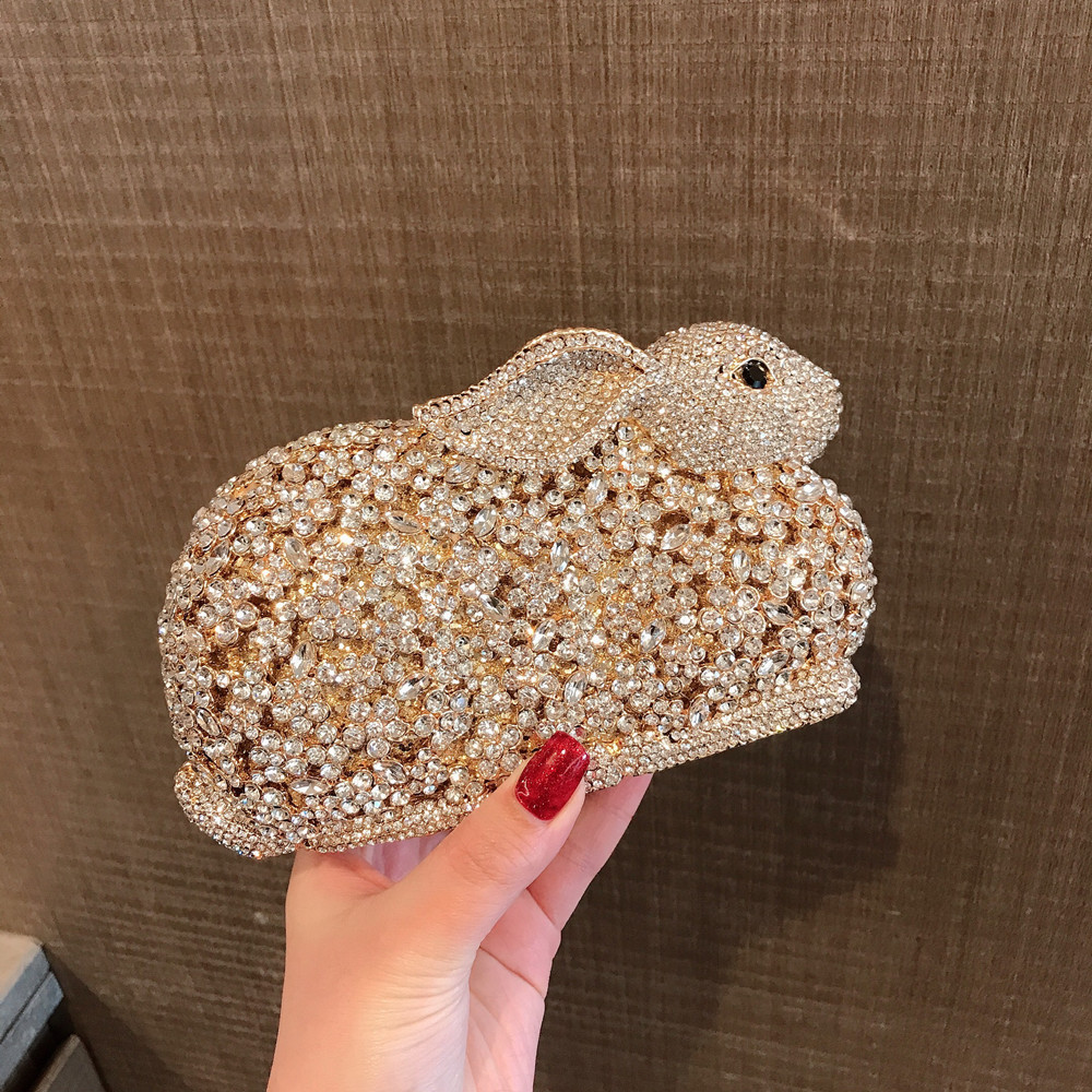 Luxury Cute Rabbit Metal Box C - Luxury Bags Cute recension och pris