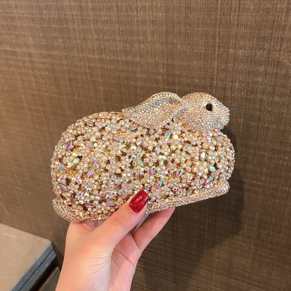 Luxury Cute Rabbit Metal Box C - Luxury Bags Cute recension och pris
