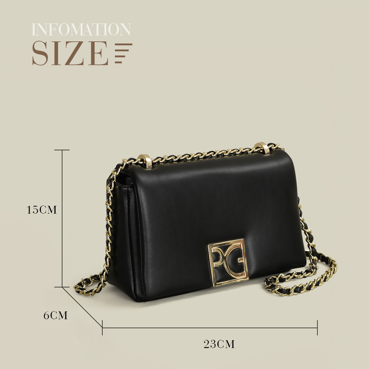 PG Women's Bag Luxury Casual B - Luxury Bags Store recension och pris