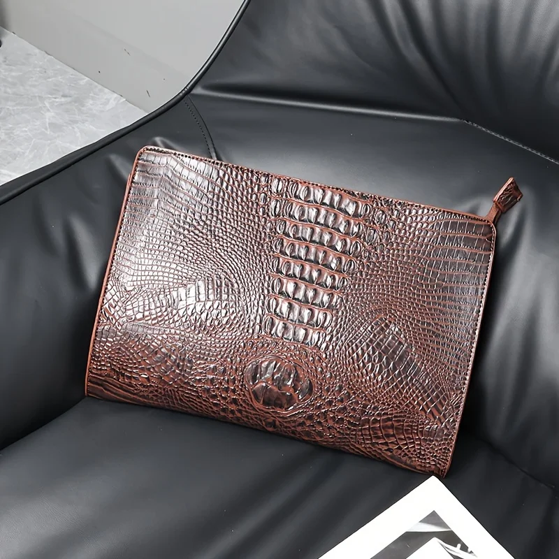 Luxury Crocodile Pattern Men C - Luxury Bags Vip recension och pris