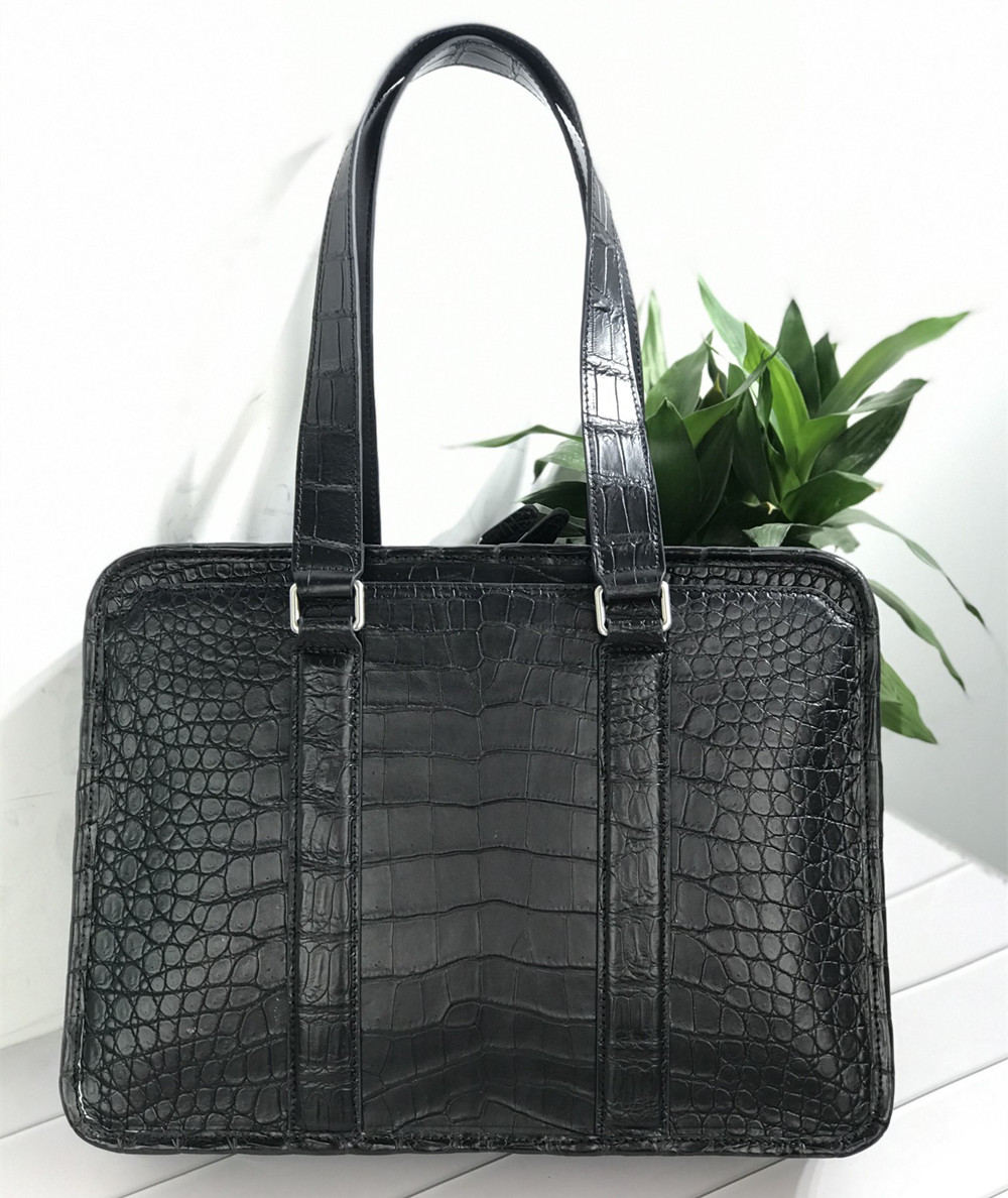 New crocodile leather laptop b - Luxury Bags For Men recension och pris