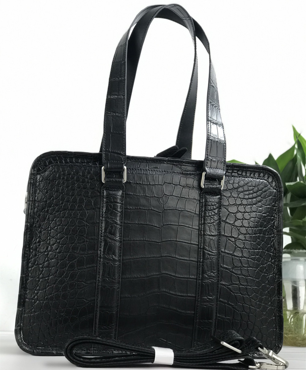 New crocodile leather laptop b - Luxury Bags For Men recension och pris