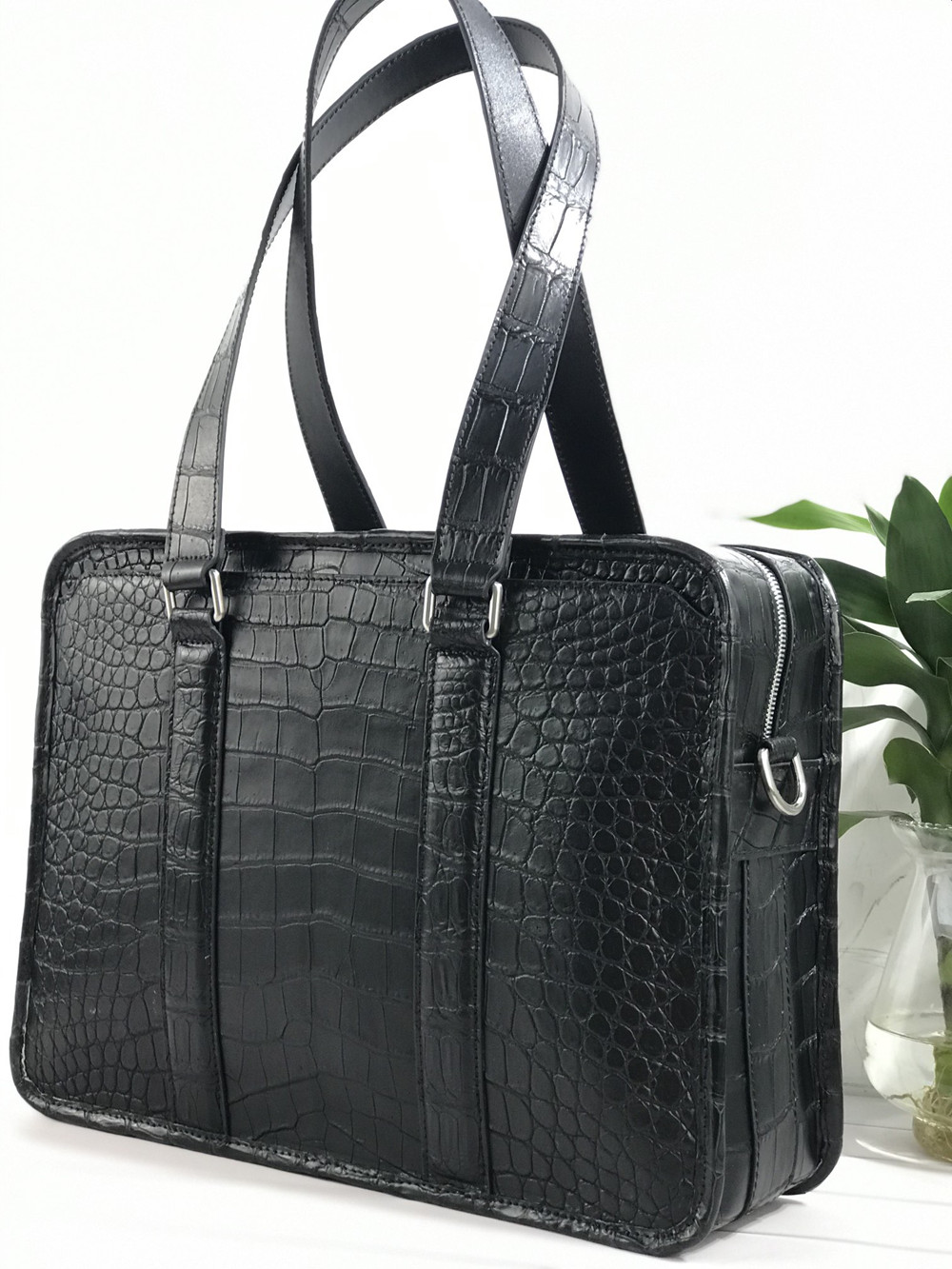 New crocodile leather laptop b - Luxury Bags For Men recension och pris