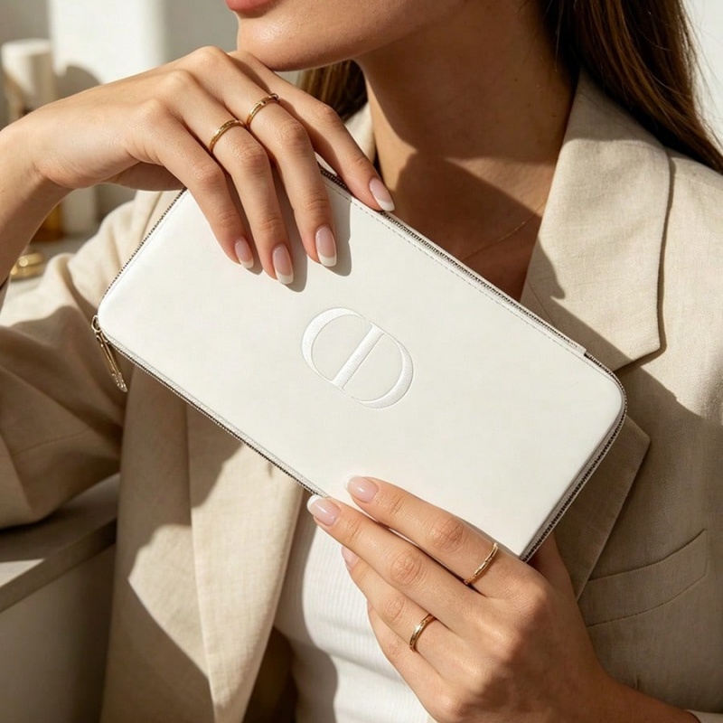Dior’s Bag White Cosmetic Bag  - Luxury Bags Dior recension och pris