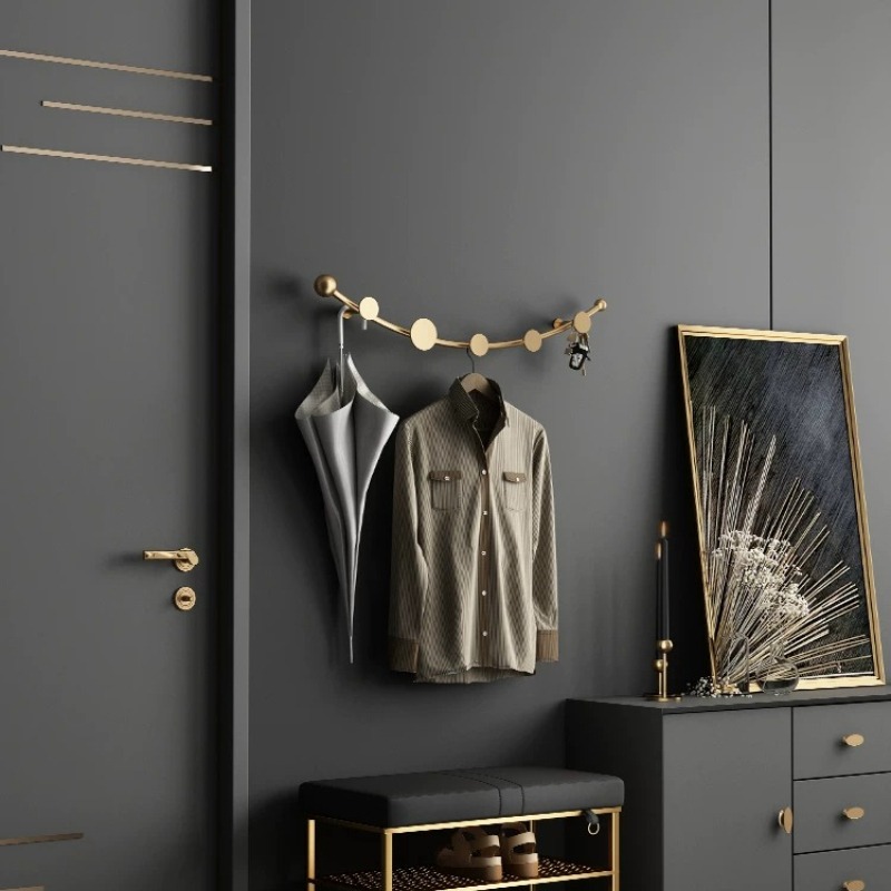 Light Luxury Wall Mounted Coat - Luxury Bags Entry recension och pris