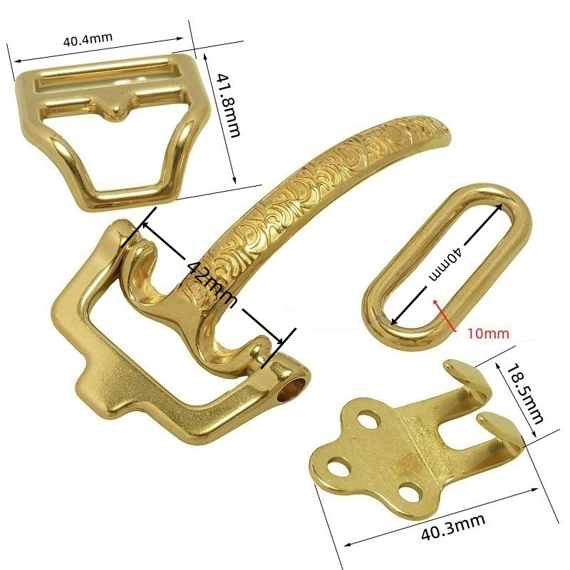 Stainless steel Cavalry buckle - Belt Bag Leather Wide recension och pris