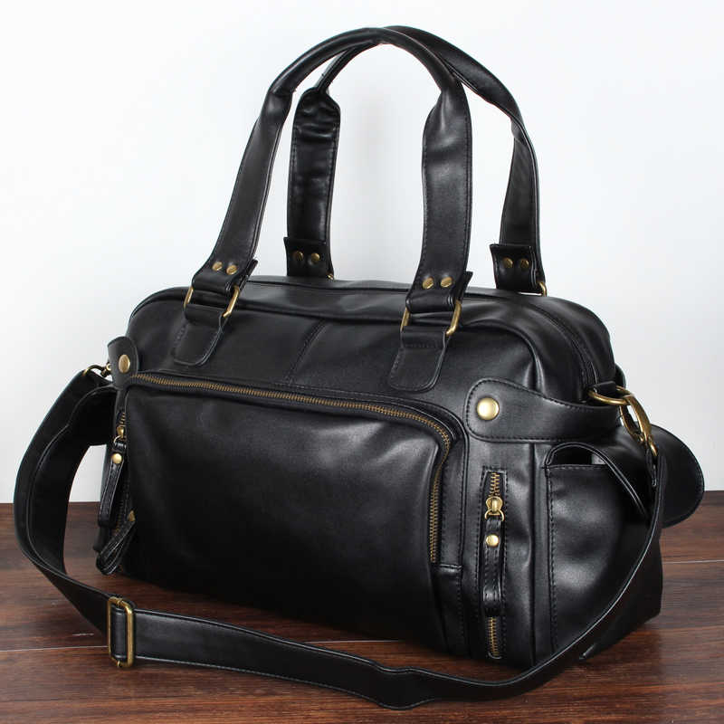 Casual Boston Handbag Men Luxu - Luxury Bags For Men recension och pris