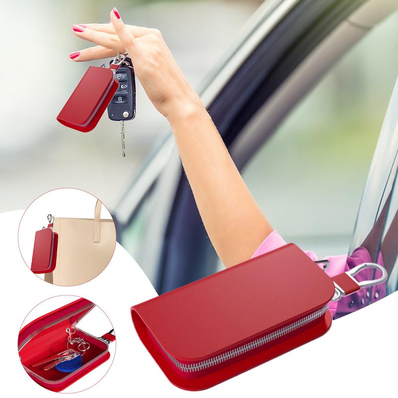 Car Key Fob Case Leather Car S - Luxury Bags Entry recension och pris