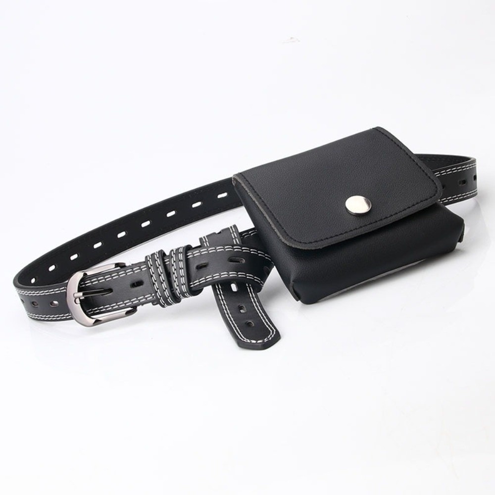 Gifts PU Leather Women Waist B - Belt Bag Leather Wide recension och pris