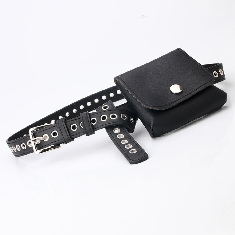 Gifts PU Leather Women Waist B - Belt Bag Leather Wide recension och pris
