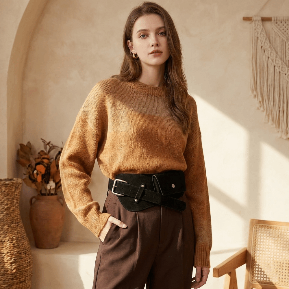 Fashion PU Pin Buckle Waistban - Belt Bag Leather Wide recension och pris