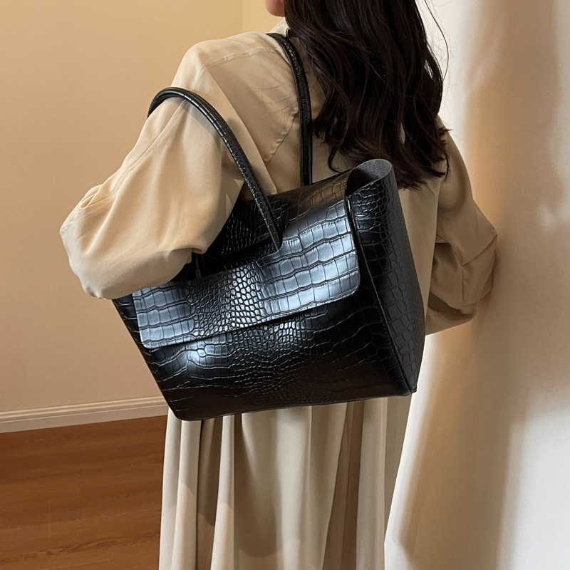 2024 New in Stone Pattern Big  - Luxury Bags Vip recension och pris